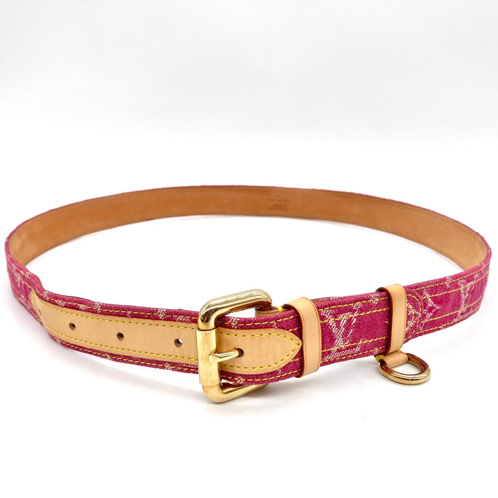 LOUIS VUITTON Denim Belt