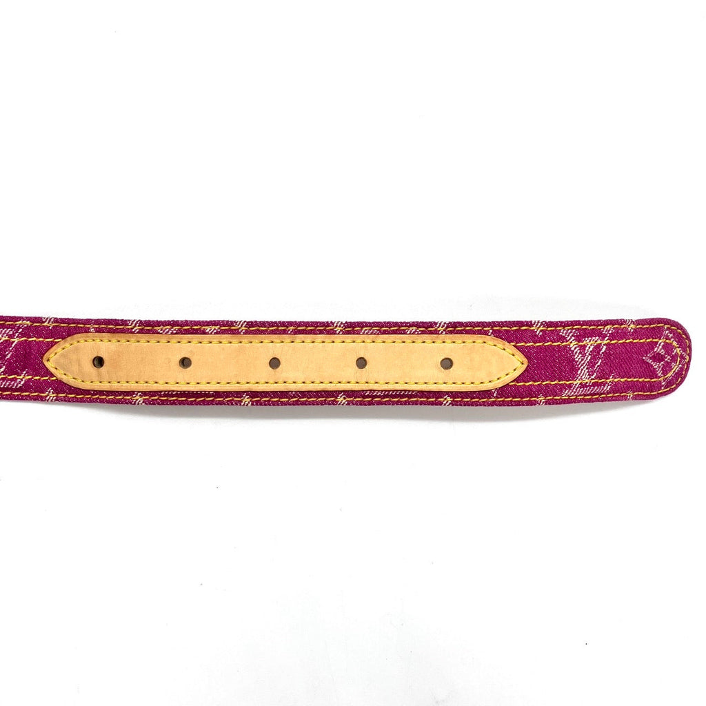 LOUIS VUITTON Denim Belt