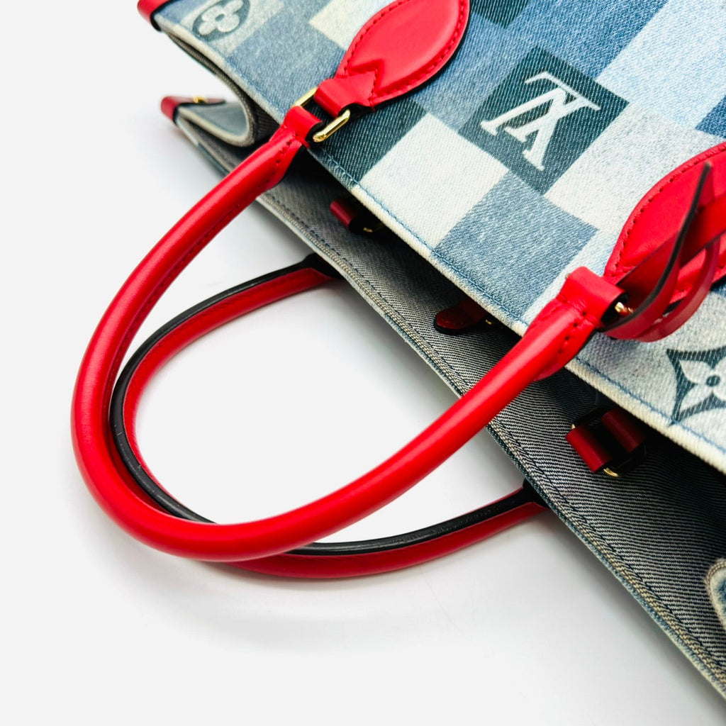 LOUIS VUITTON Monogram Denim On-The-Go GM OTG M44992