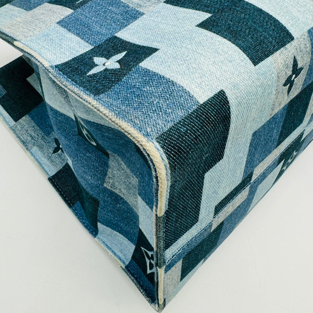 LOUIS VUITTON Monogram Denim On-The-Go GM OTG M44992