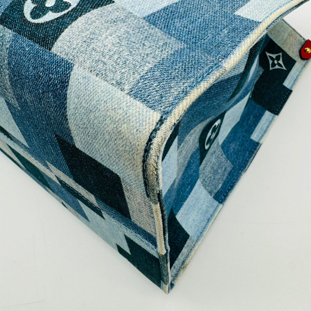 LOUIS VUITTON Monogram Denim On-The-Go GM OTG M44992