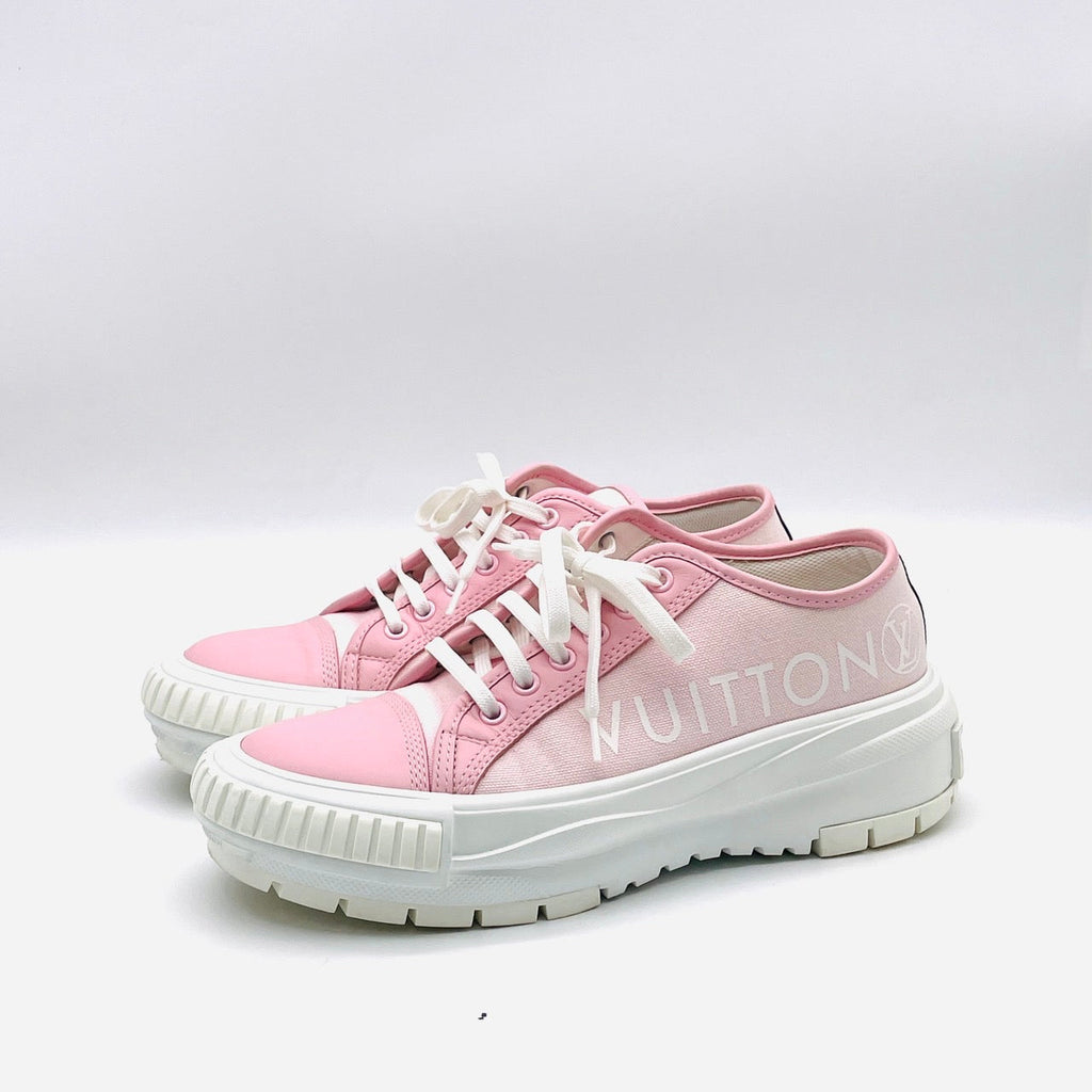 LOUIS VUITTON Squad Line Sneakers Pink
