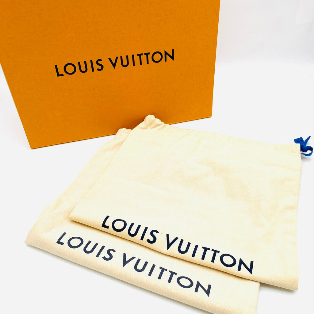 LOUIS VUITTON High Cut Sneakers 6 1/2 Rivoli Line