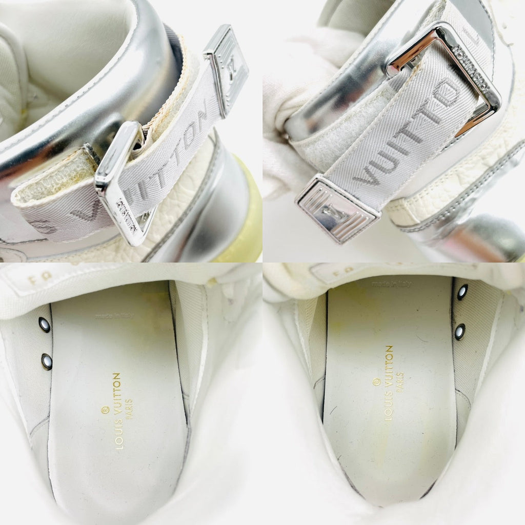 LOUIS VUITTON High Cut Sneakers 6 1/2 Rivoli Line