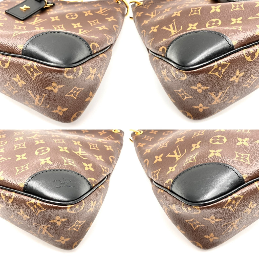 LOUIS VUITTON Monogram Odeon MM shoulder bag