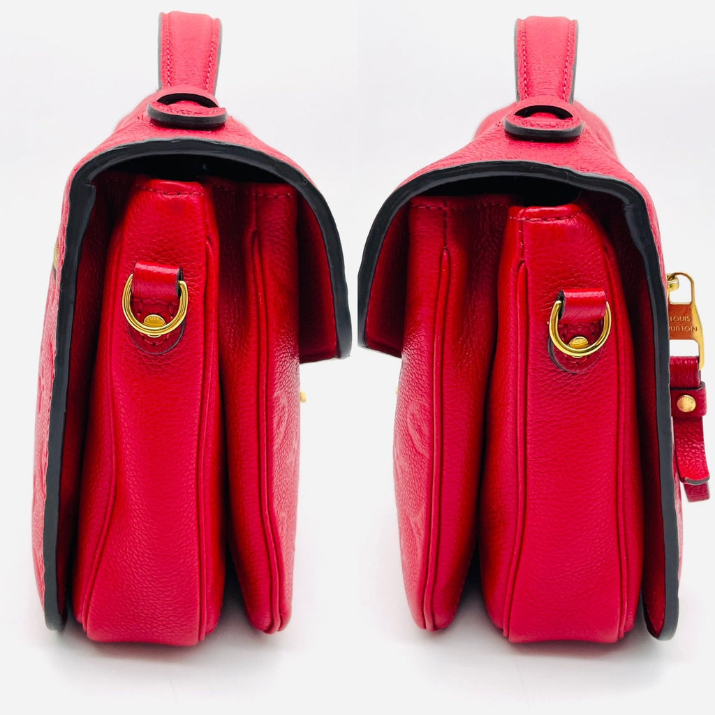 LOUIS VUITTON Empreinte Metis Monogram 2WAY Red