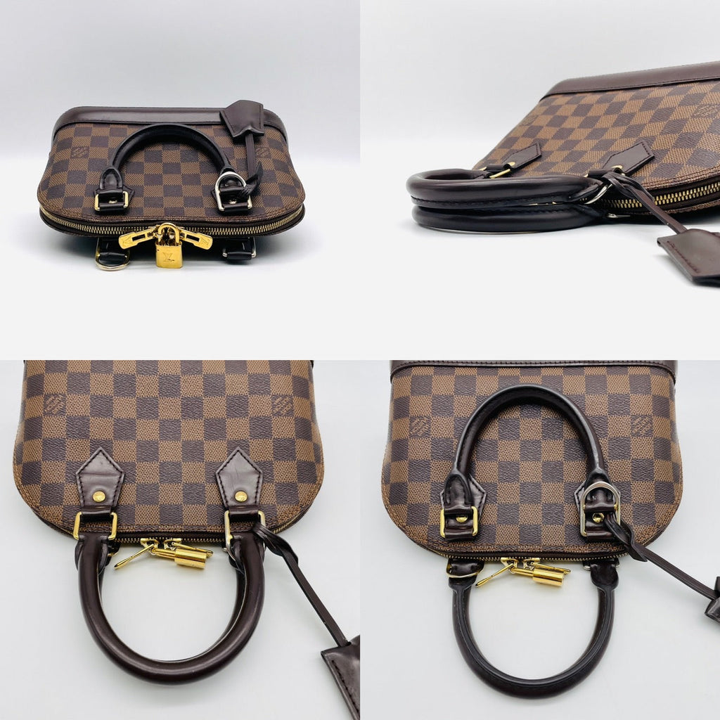 LOUIS VUITTON Alma BB Damier Brown