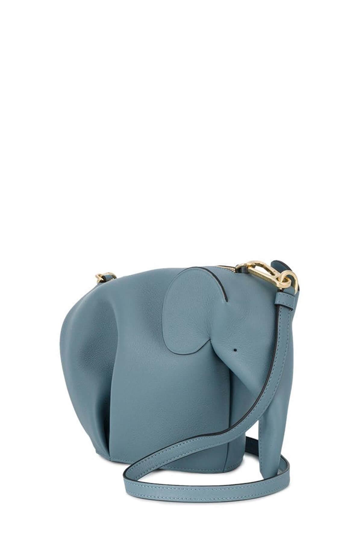 Elephant Mini Bag Stone Blue