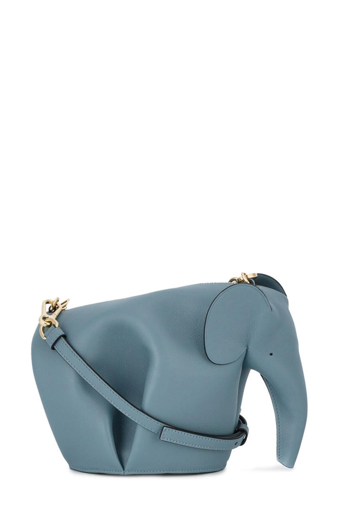 Elephant Mini Bag Stone Blue