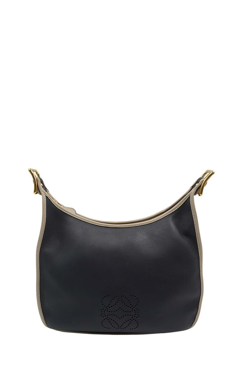 Leather Anagram Sophia Bag Black
