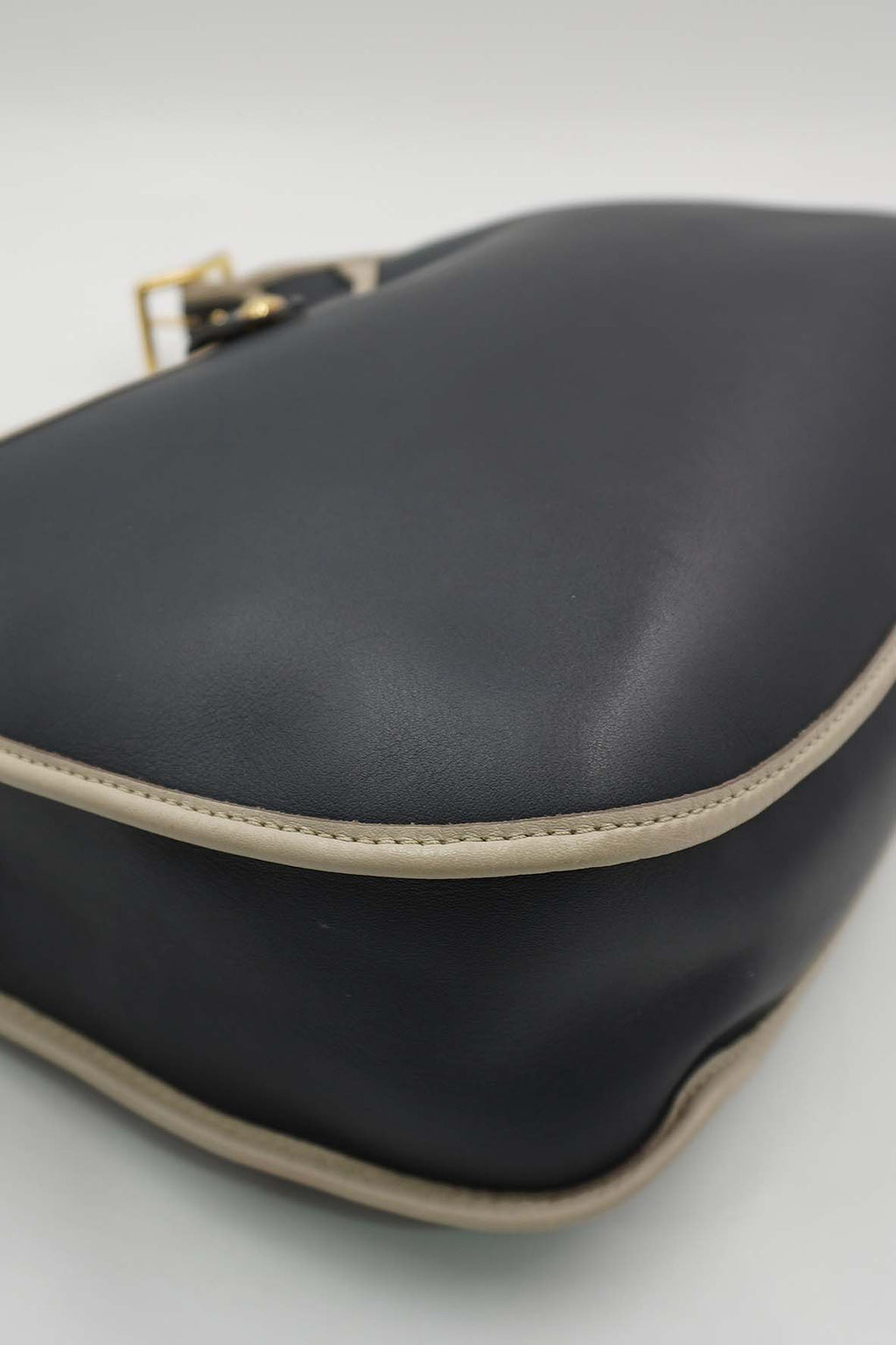 Leather Anagram Sophia Bag Black