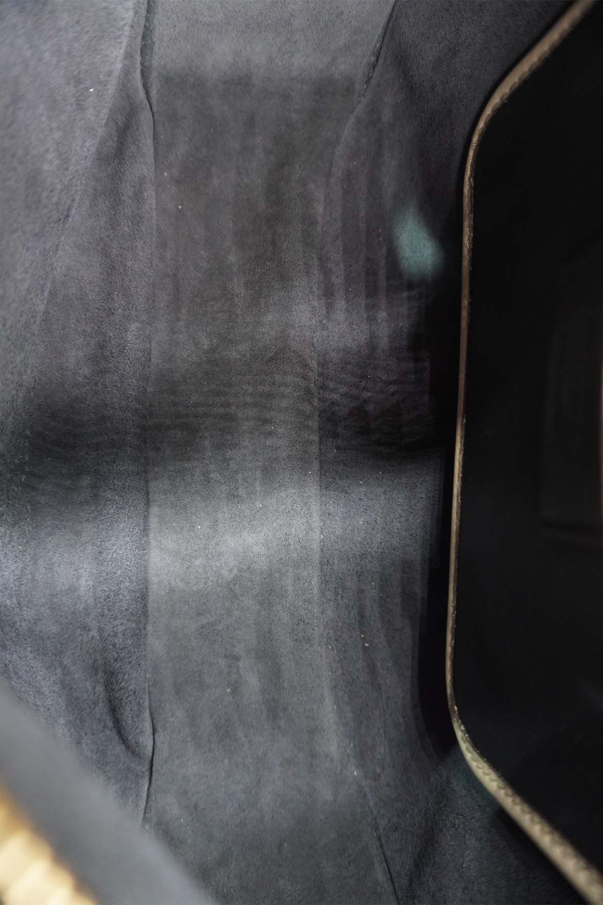 Leather Anagram Sophia Bag Black