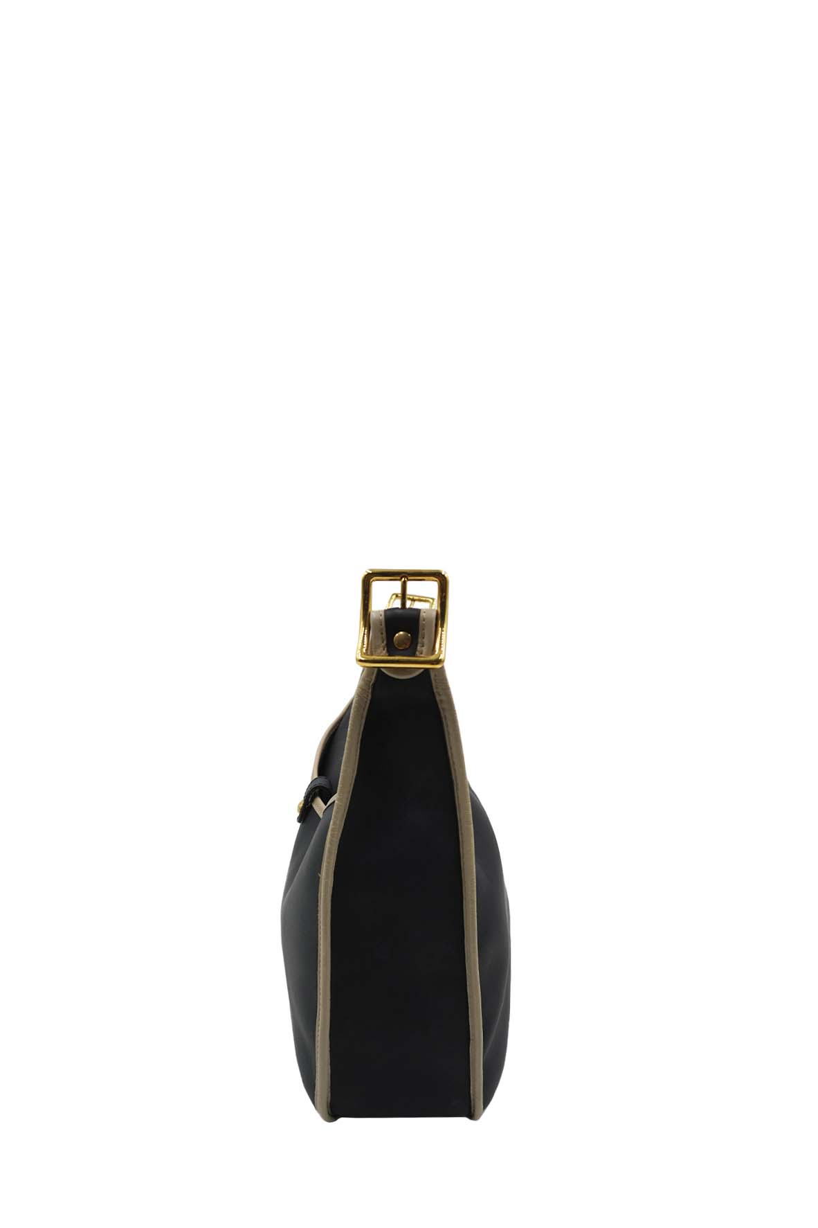 Leather Anagram Sophia Bag Black