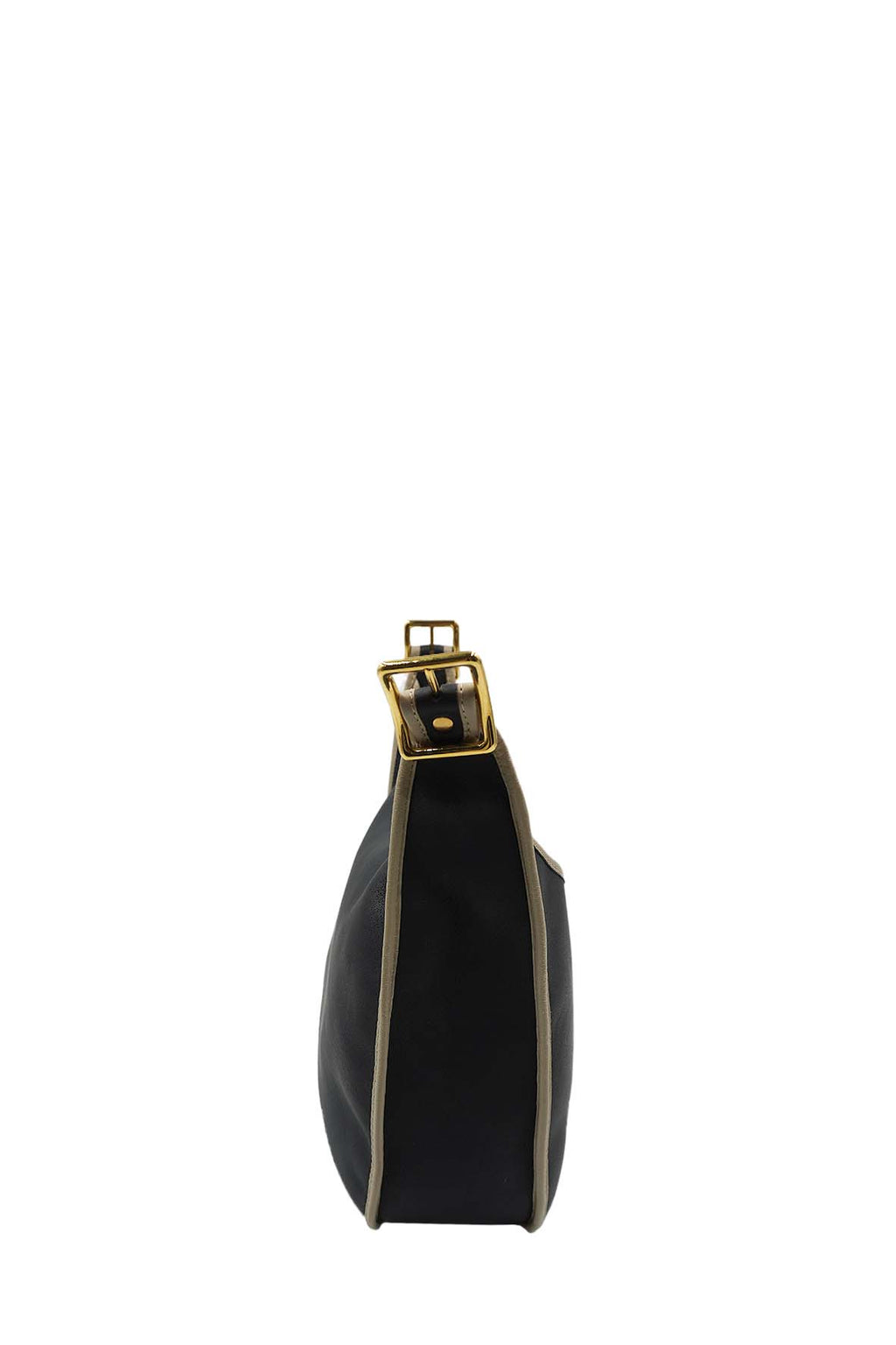 Leather Anagram Sophia Bag Black