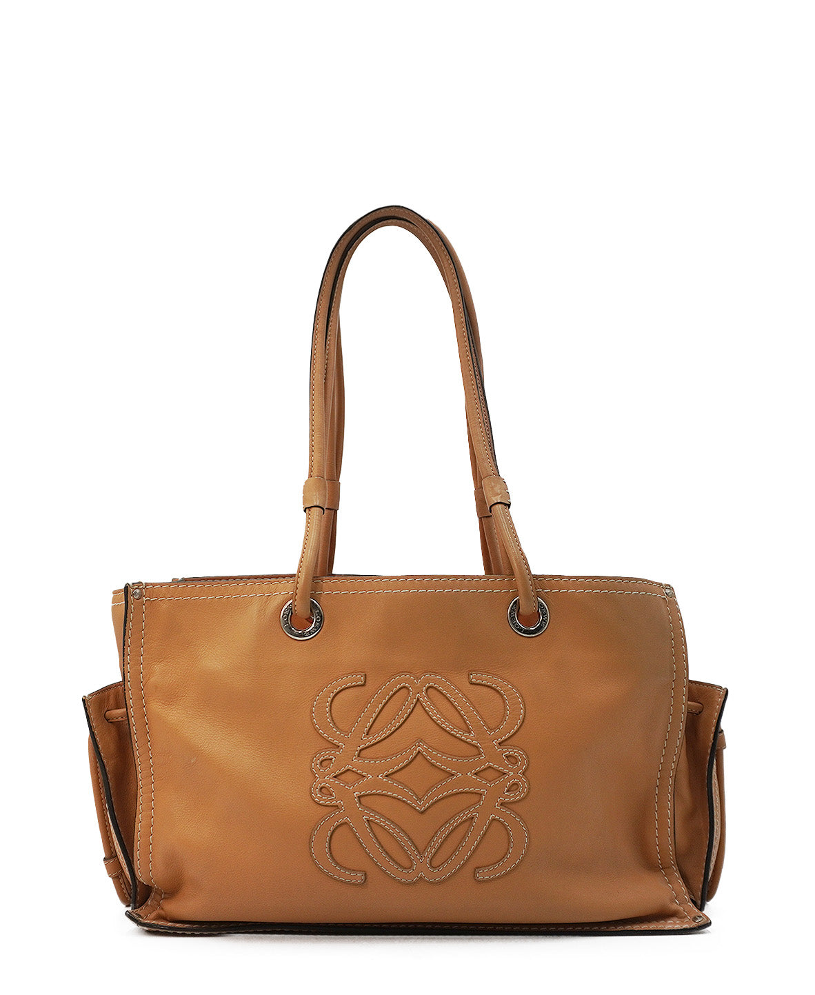 Leather Tote bag Tan