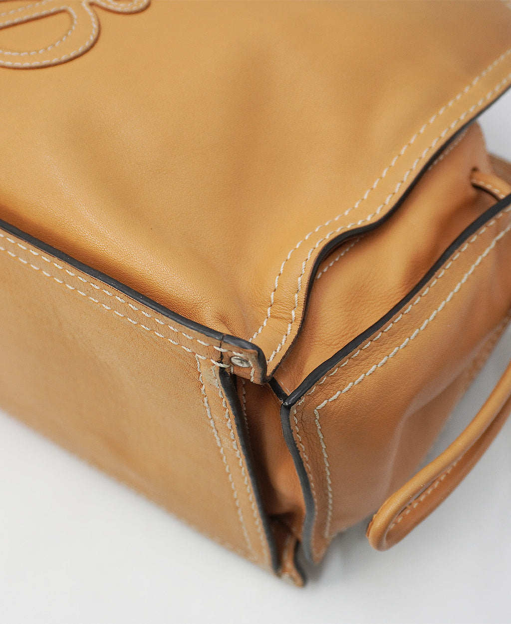 Leather Tote bag Tan