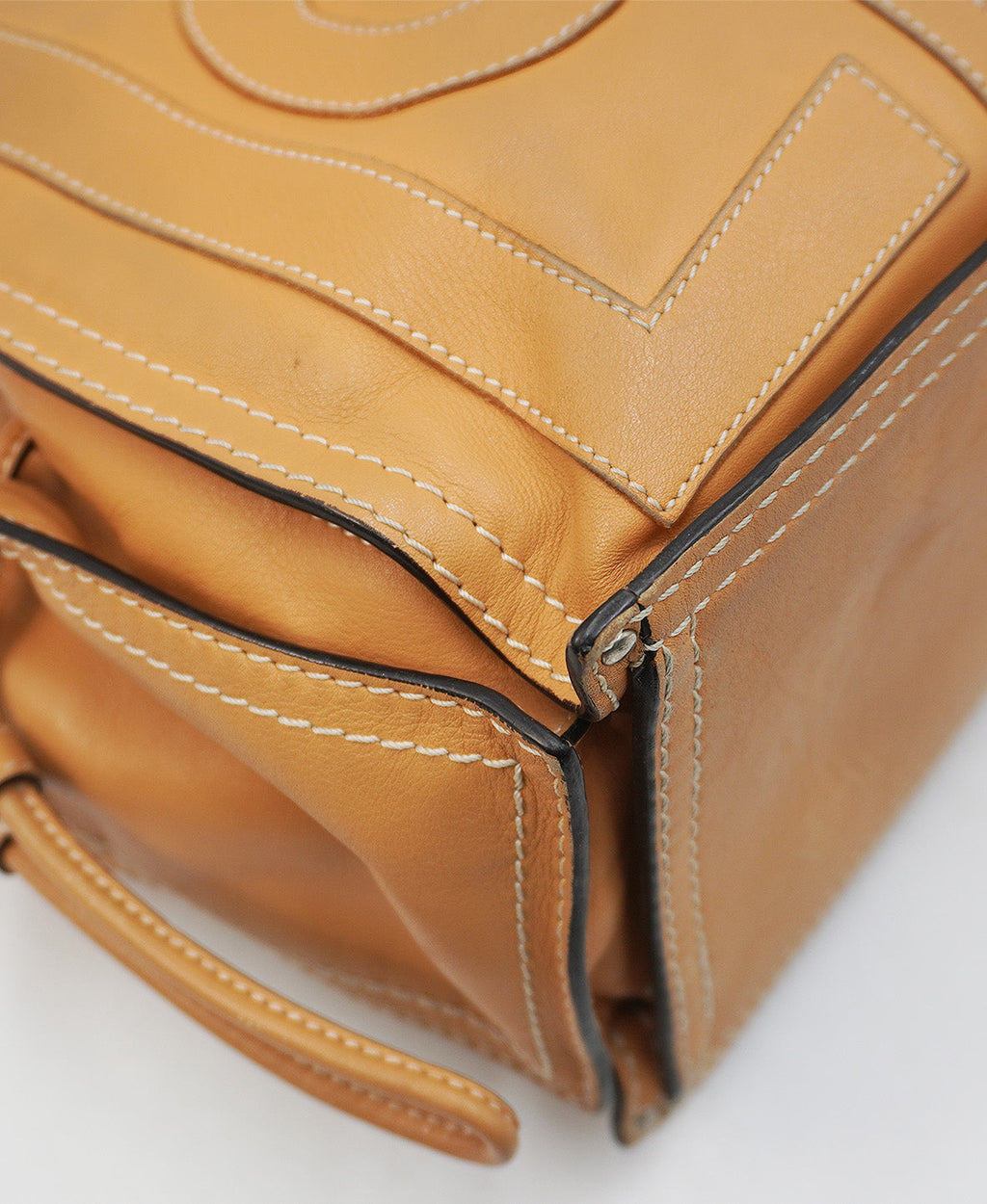 Leather Tote bag Tan