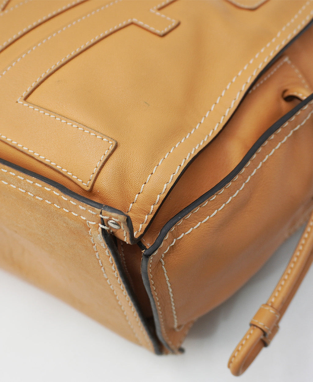 Leather Tote bag Tan
