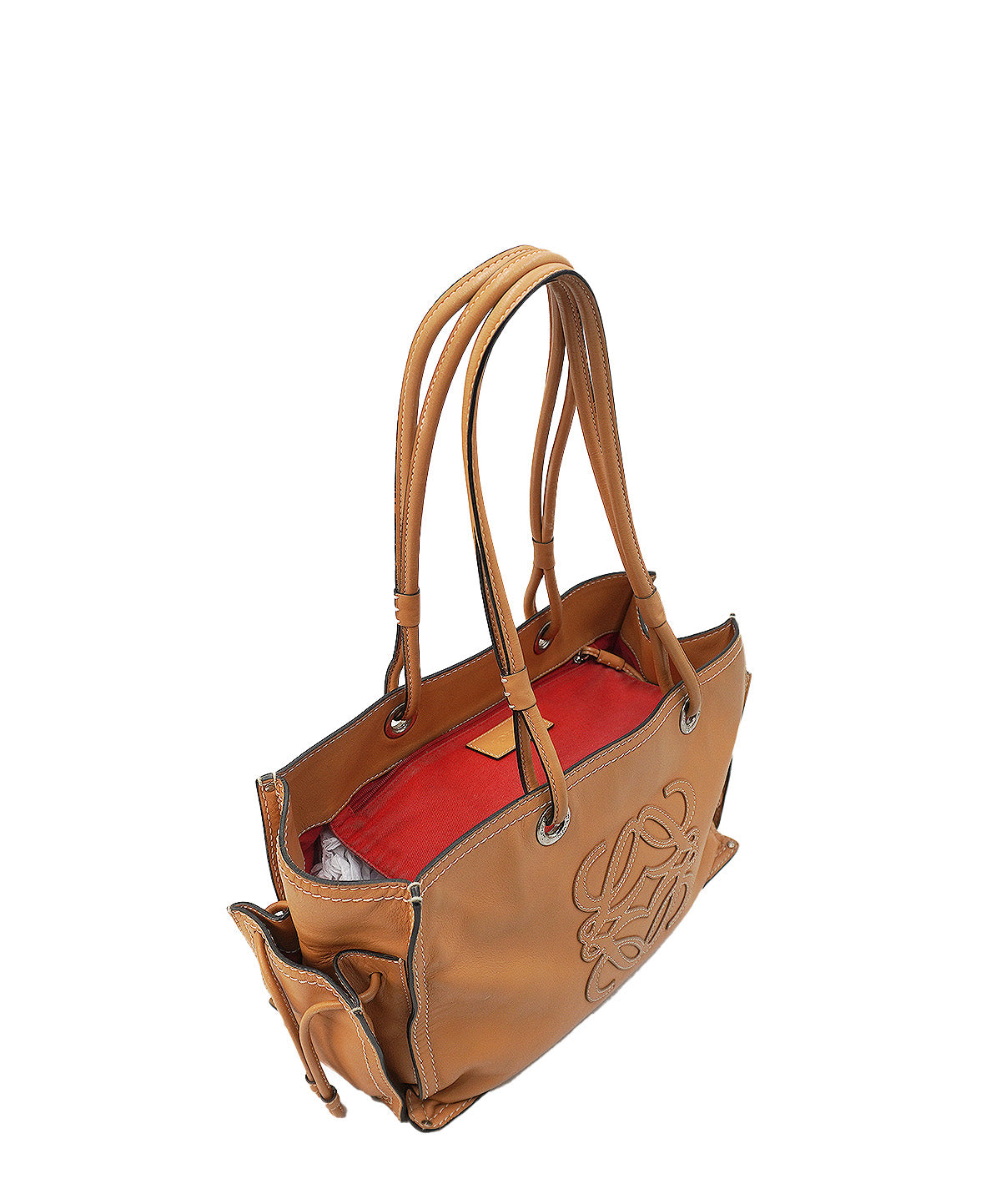 Leather Tote bag Tan
