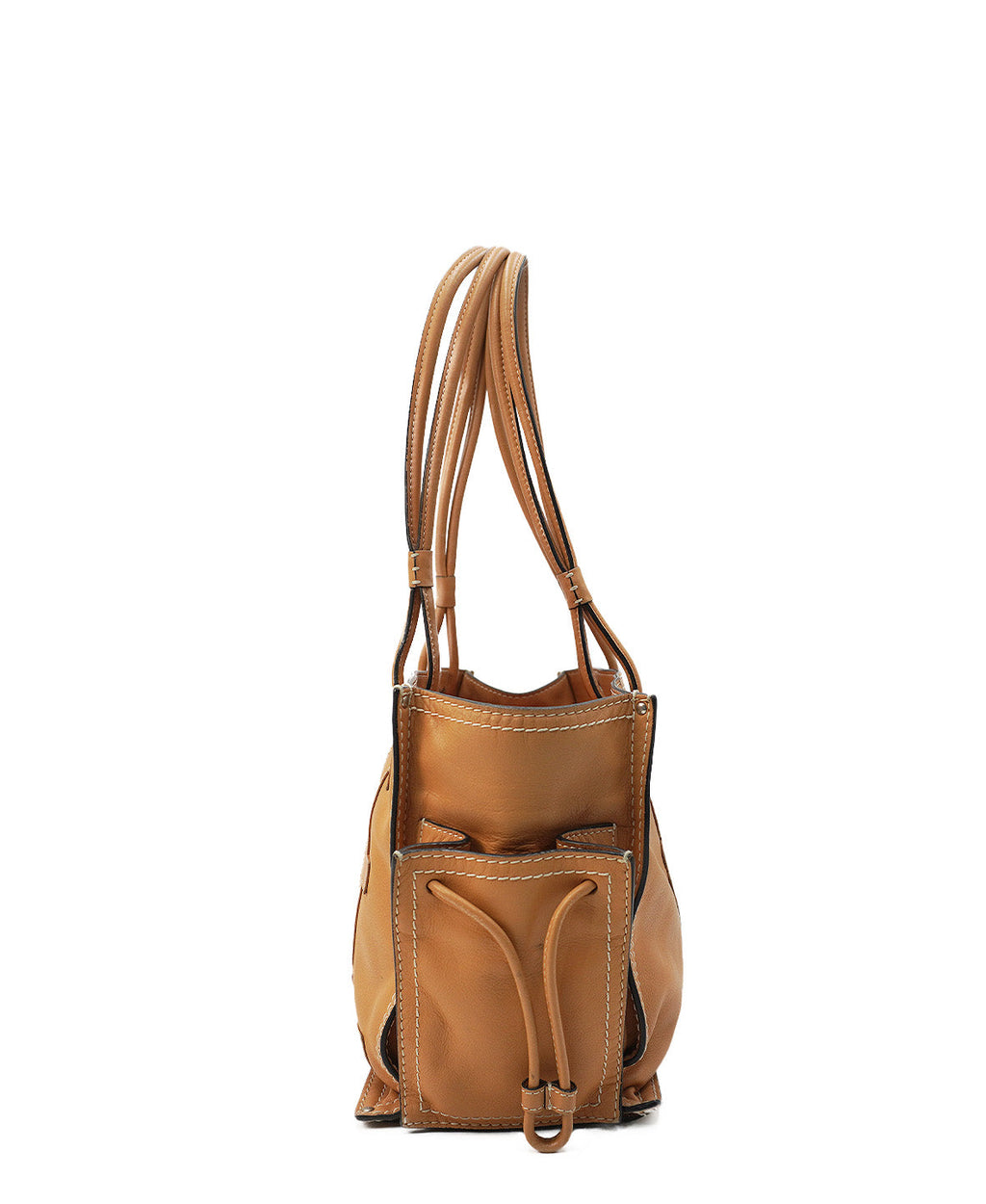 Leather Tote bag Tan