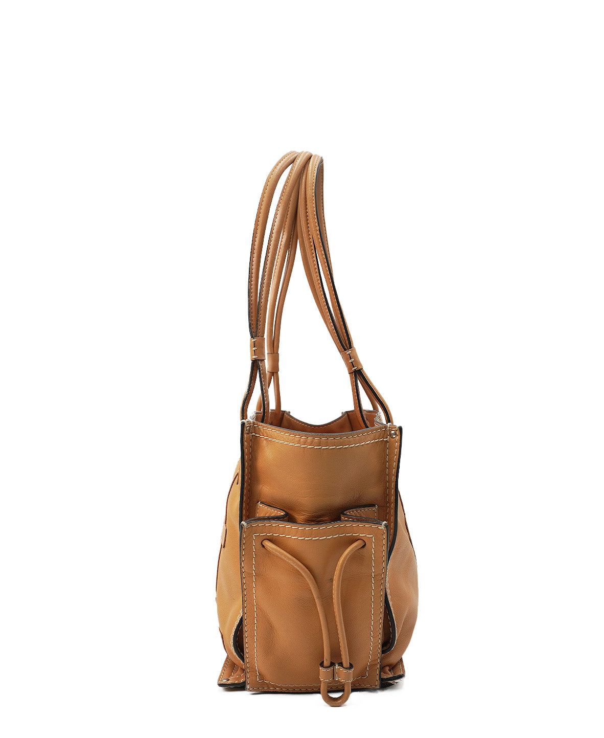 Leather Tote bag Tan