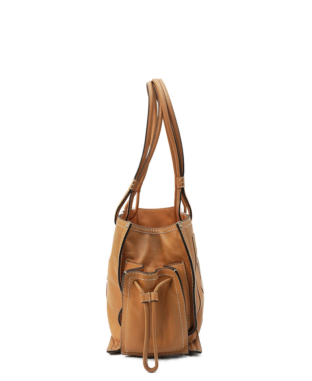 Leather Tote bag Tan