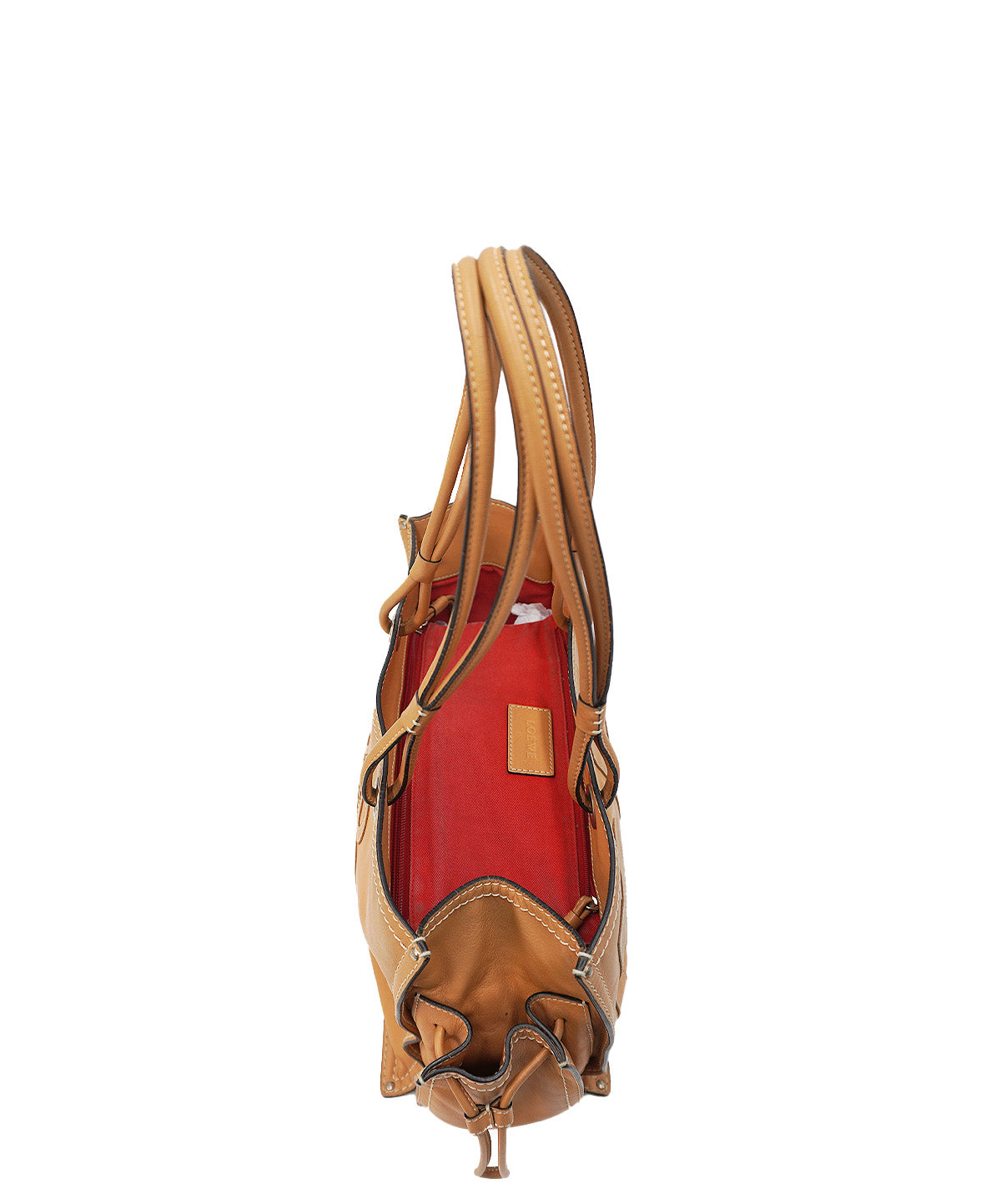 Leather Tote bag Tan