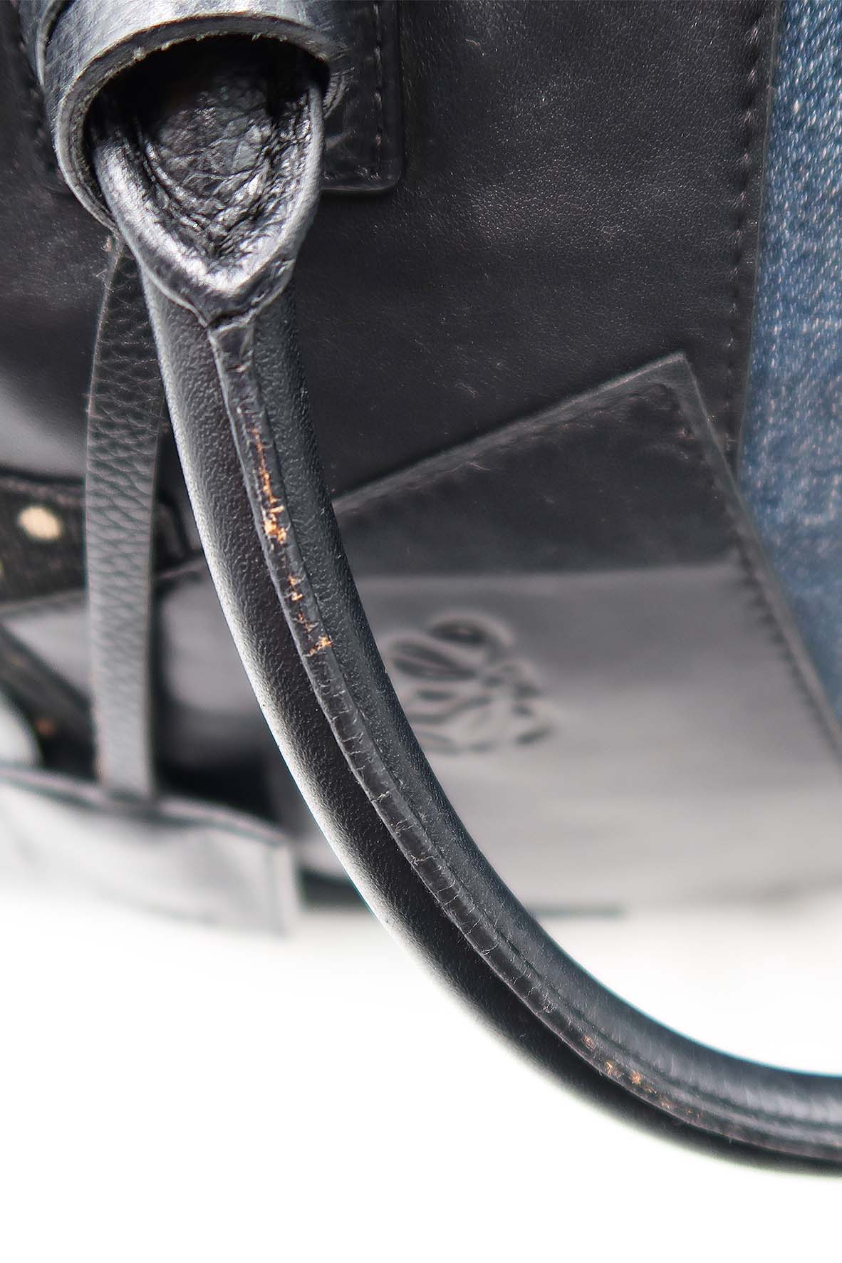 Loewe x Junya Watanabe Amazona 24 Hour Patchwork Bag Black Multi