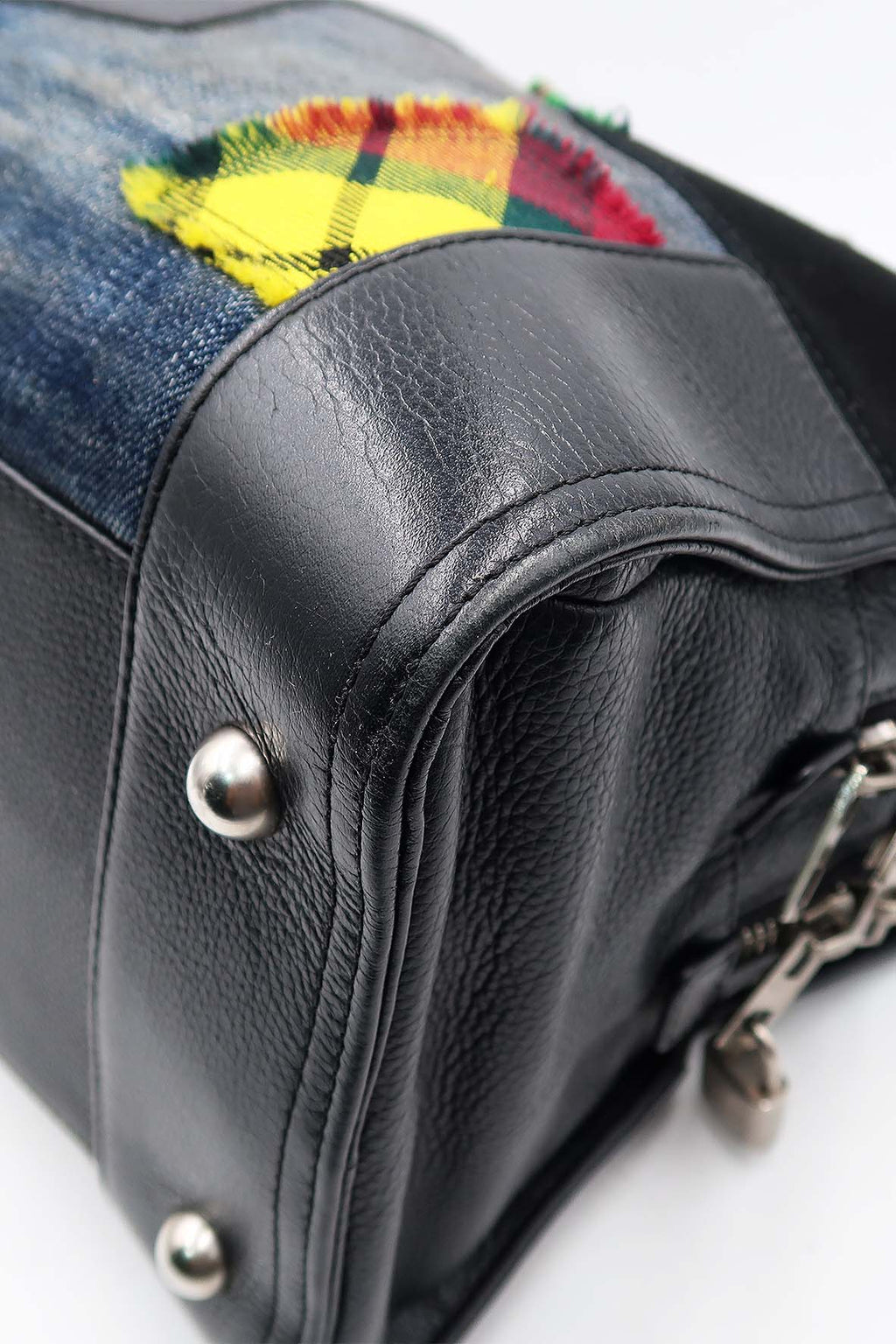 Loewe x Junya Watanabe Amazona 24 Hour Patchwork Bag Black Multi