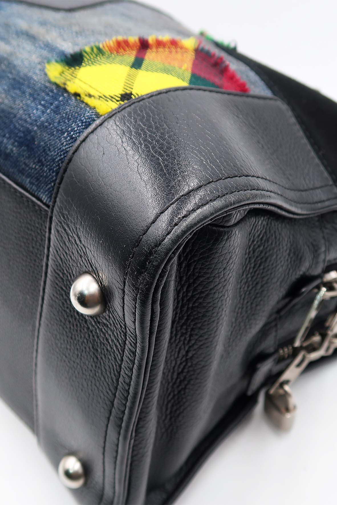 Loewe x Junya Watanabe Amazona 24 Hour Patchwork Bag Black Multi