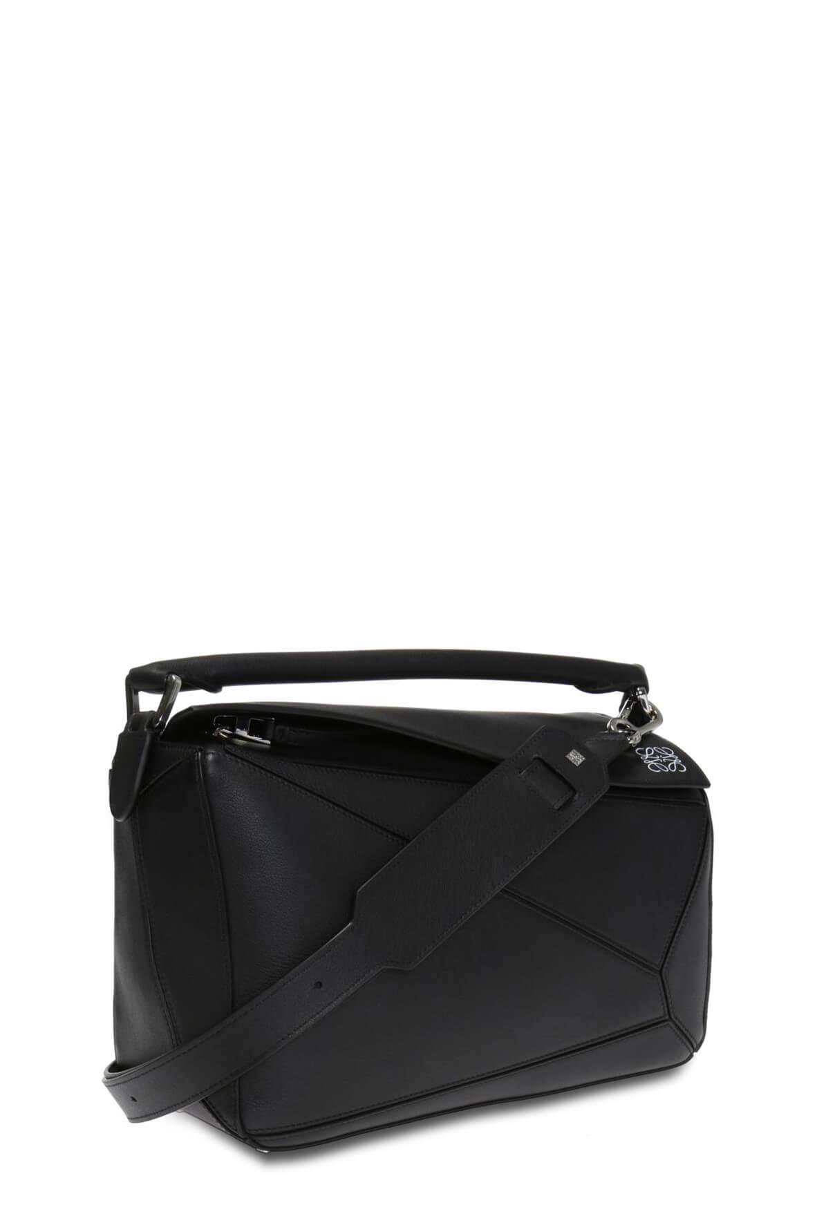 Medium Puzzle Bag Black
