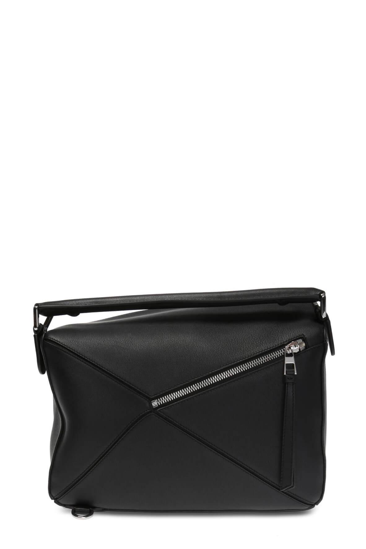 Medium Puzzle Bag Black