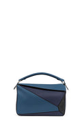 Medium Puzzle Bag Tricolor Indigo Marine