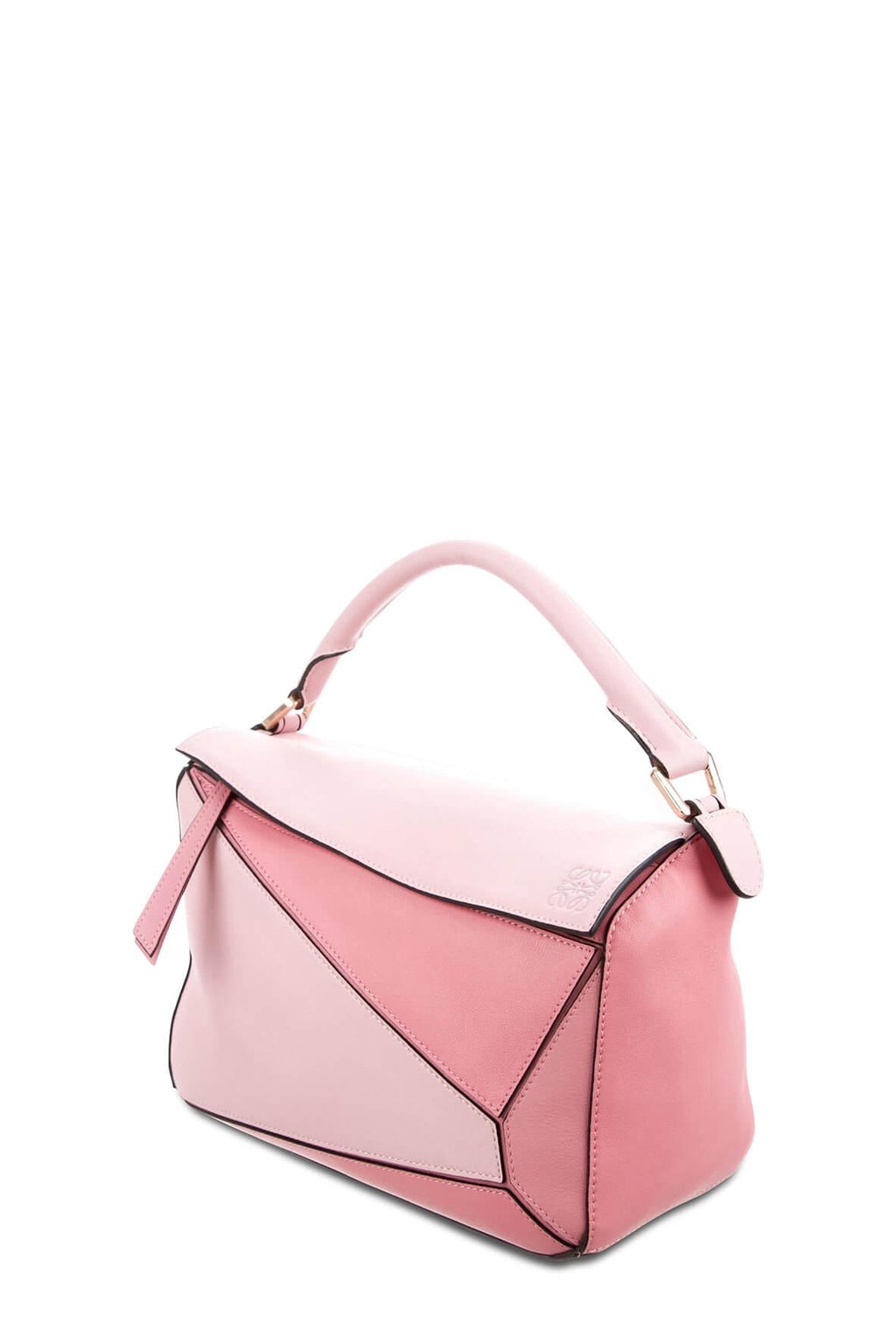 Medium Puzzle Bag Tricolour Pink