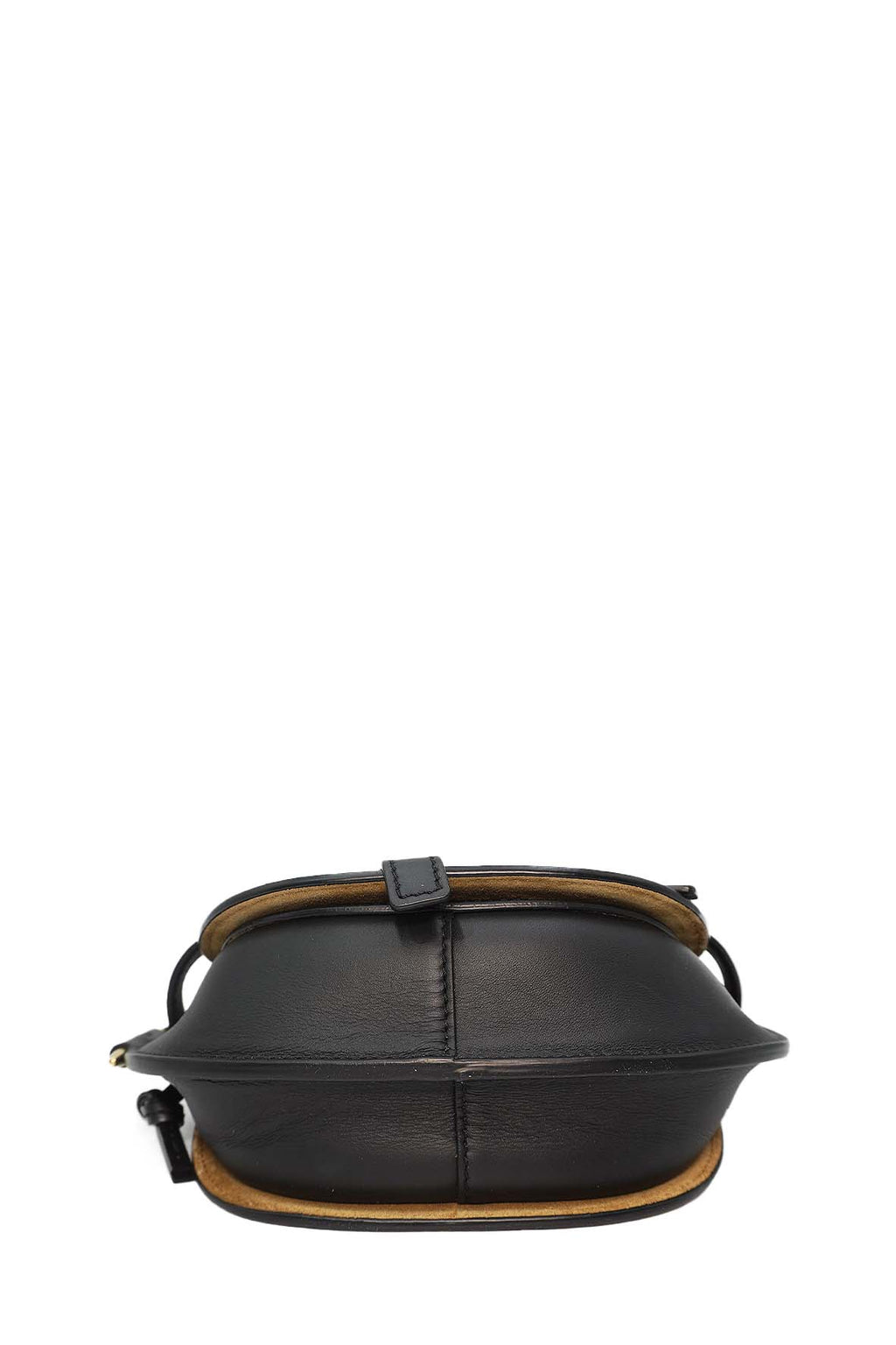 Mini Gate Dual Bag in Soft Calfskin & Jacquard Black