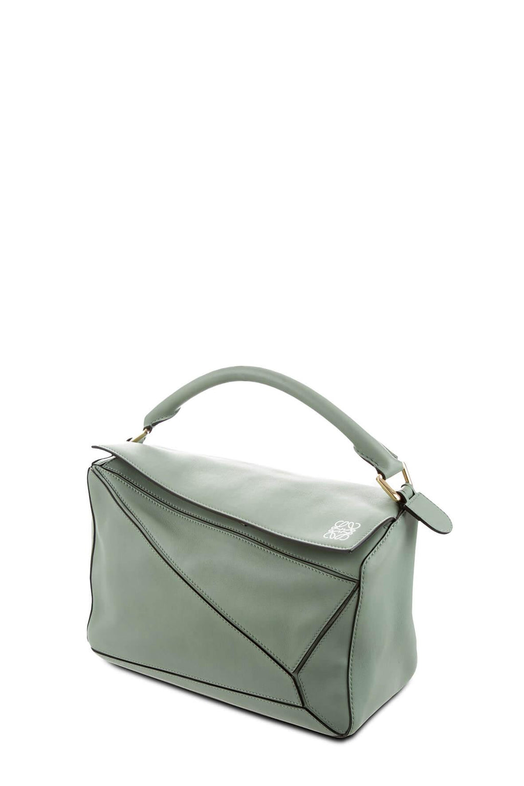 Medium Puzzle Bag Green