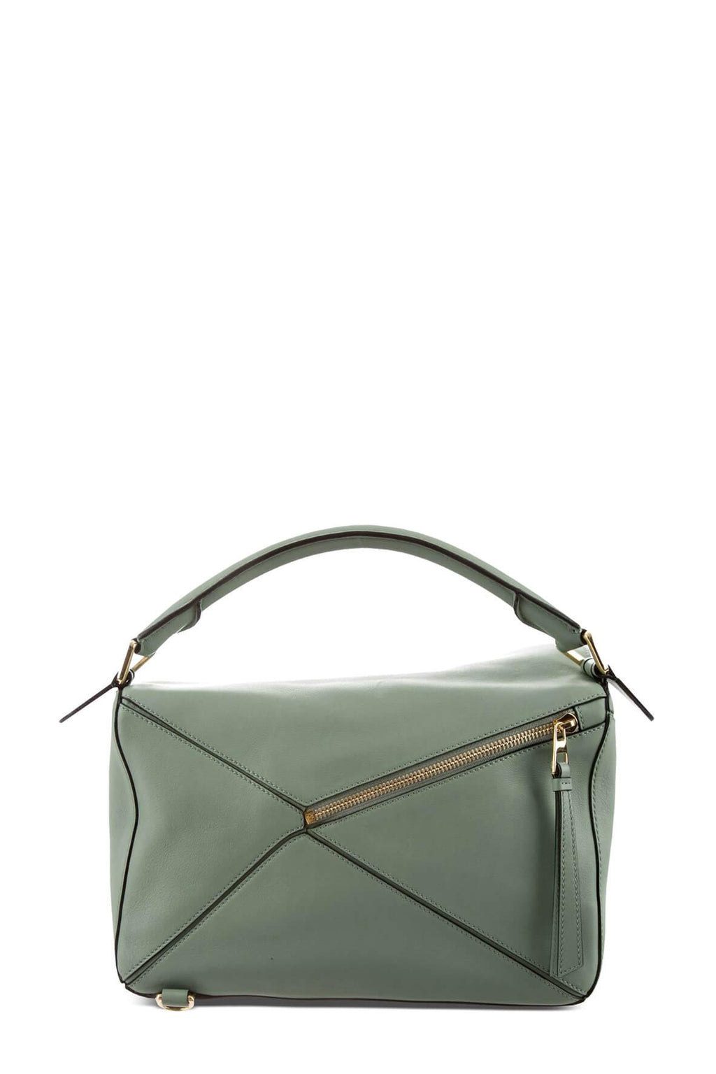Medium Puzzle Bag Green
