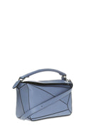 Small Puzzle Bag Stone Blue