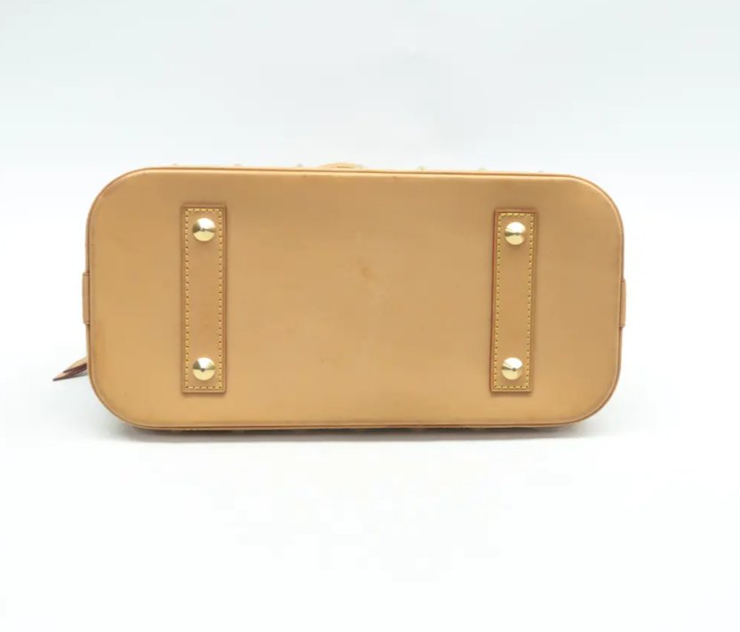 Louis Vuitton Alma Black Canvas Hand Bag