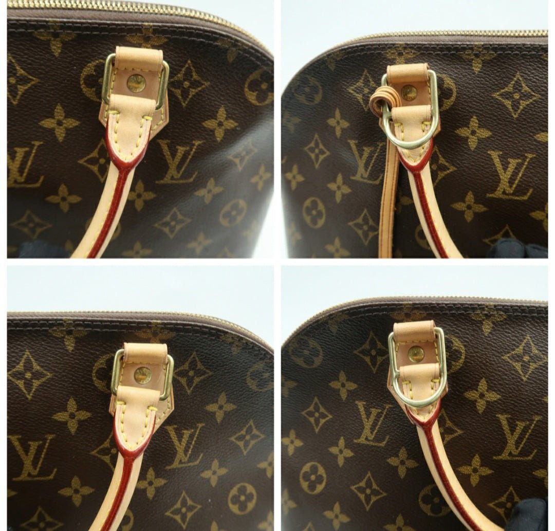 Louis Vuitton Alma Canvas Hand Bag
