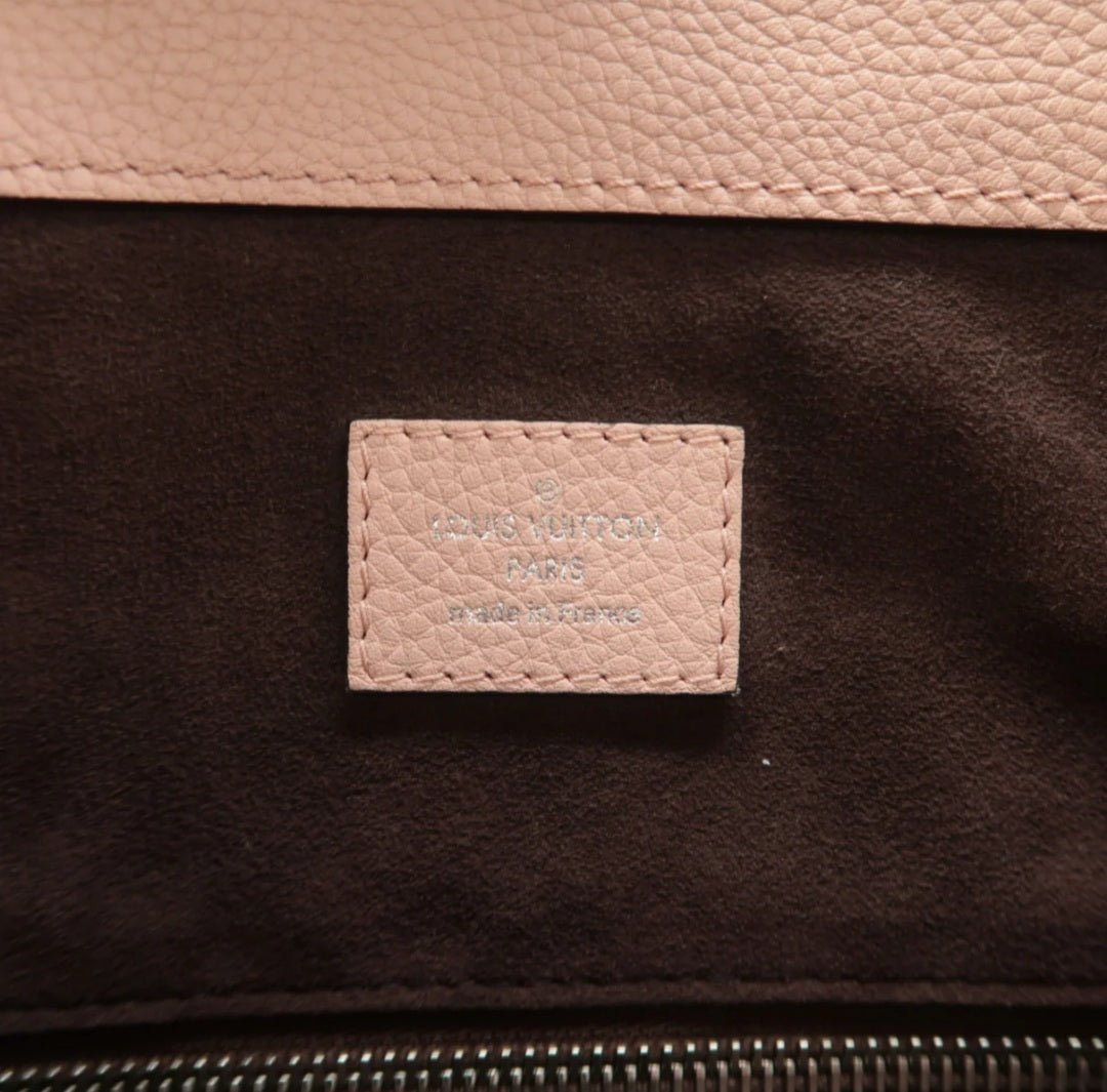 Louis Vuitton Babylone Pink Monogram Leather Satchel Bag
