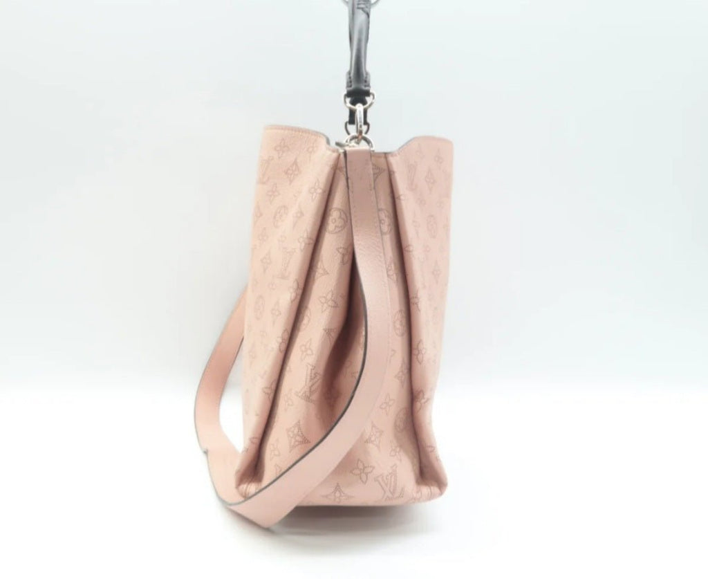 Louis Vuitton Babylone Pink Monogram Leather Satchel Bag