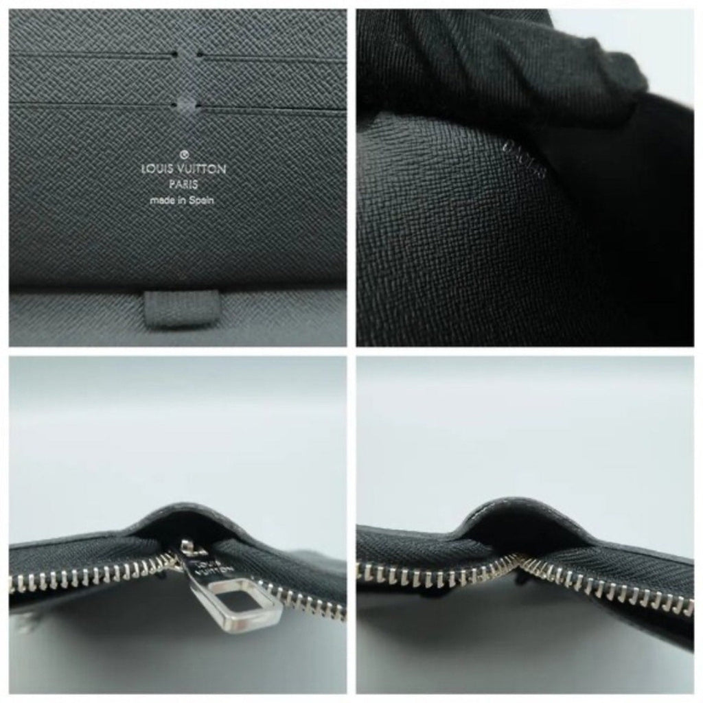 Louis Vuitton Black Damier Graphite Canvas Clutch Bag