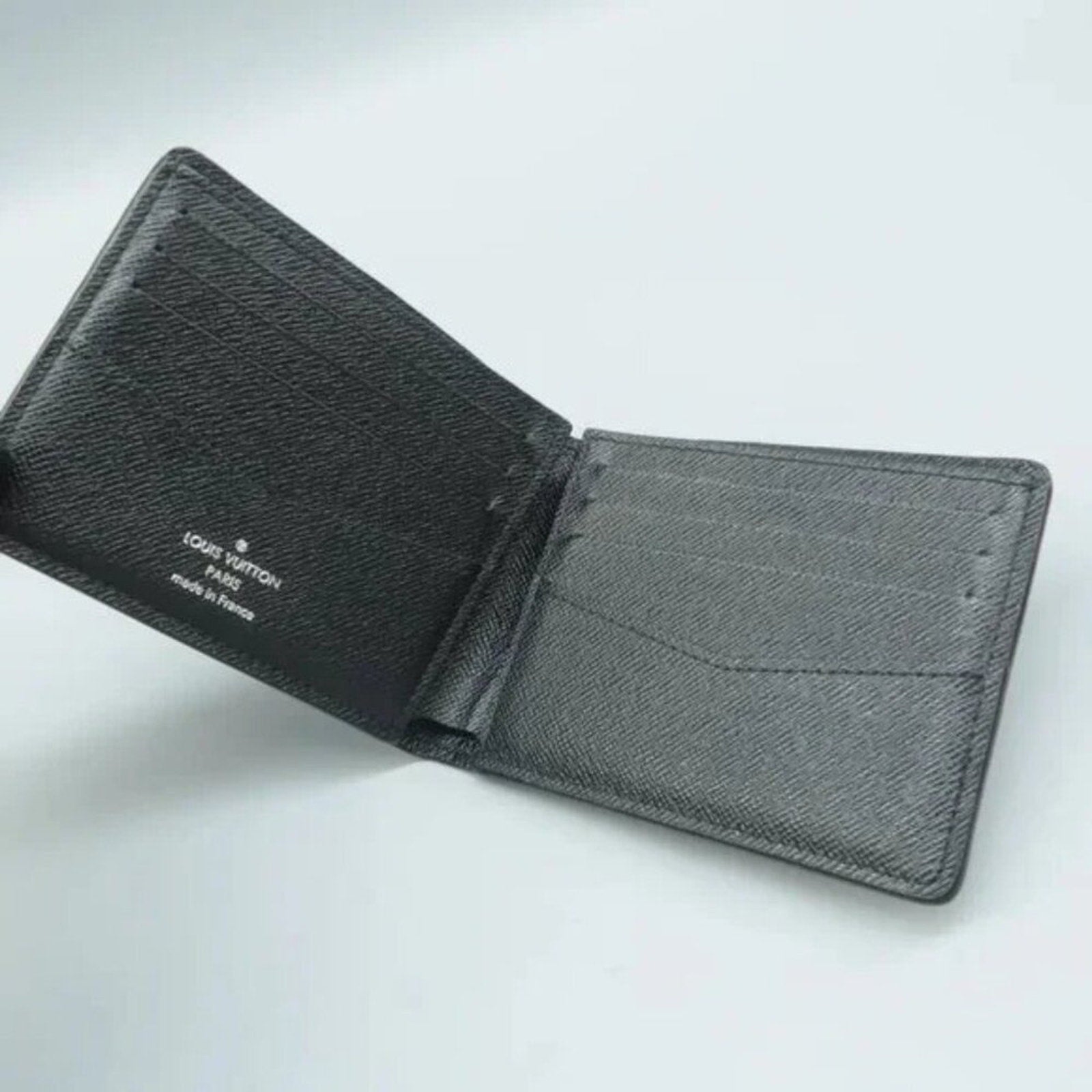 Louis Vuitton Black Damier Graphite Canvas Wallet
