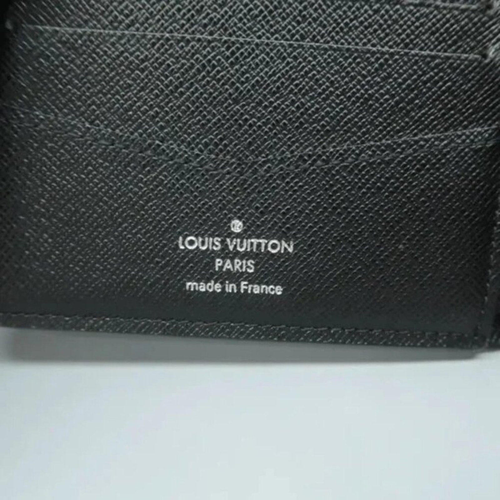 Louis Vuitton Black Damier Graphite Canvas Wallet