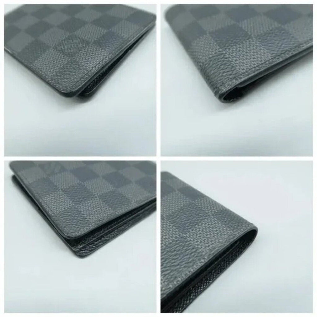 Louis Vuitton Black Damier Graphite Canvas Wallet