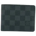 Louis Vuitton Black Damier Graphite Canvas Wallet
