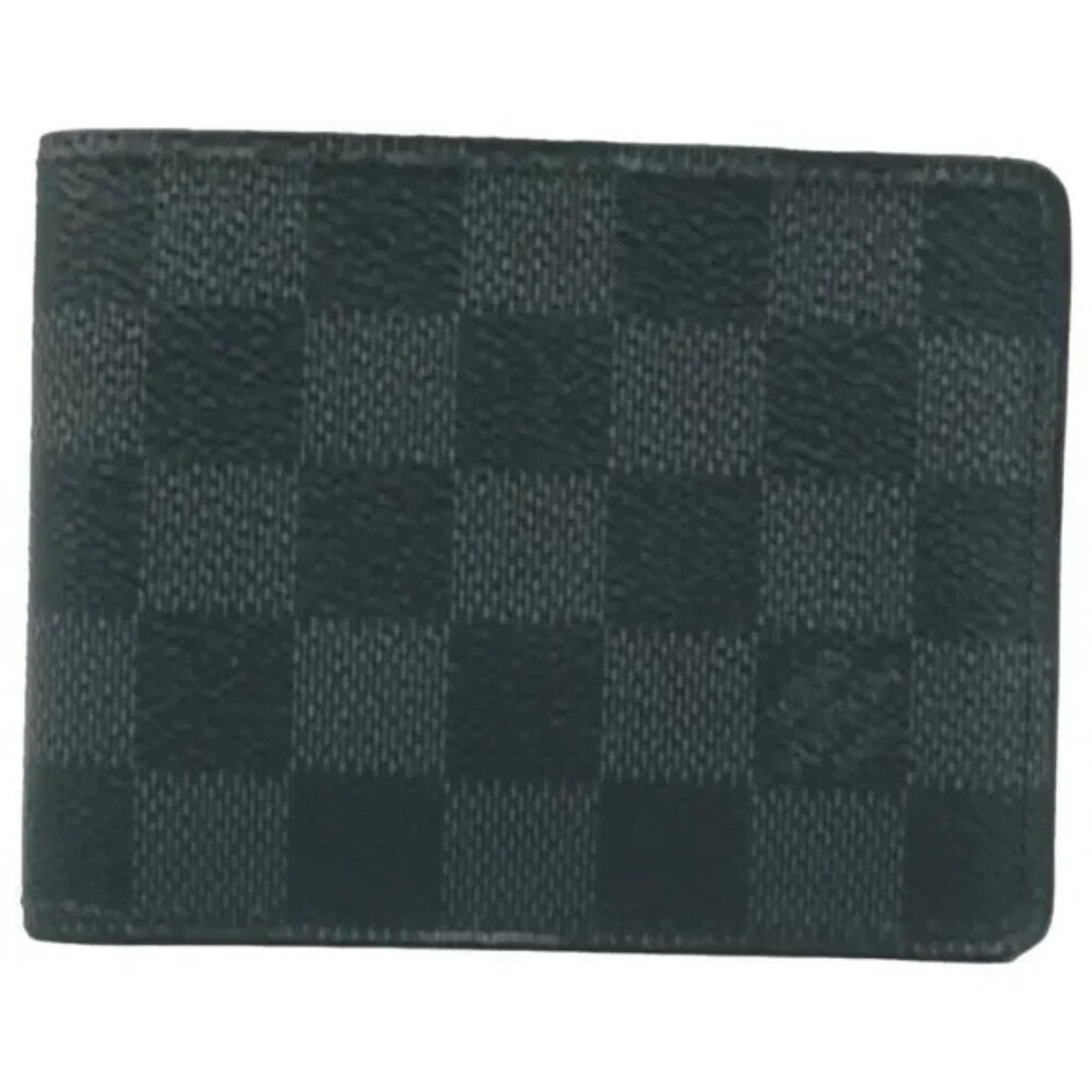 Louis Vuitton Black Damier Graphite Canvas Wallet