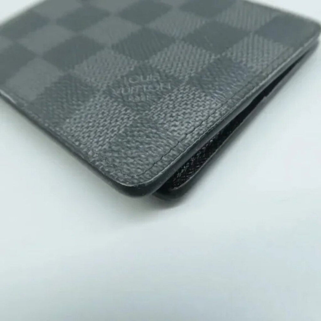 Louis Vuitton Black Damier Graphite Canvas Wallet