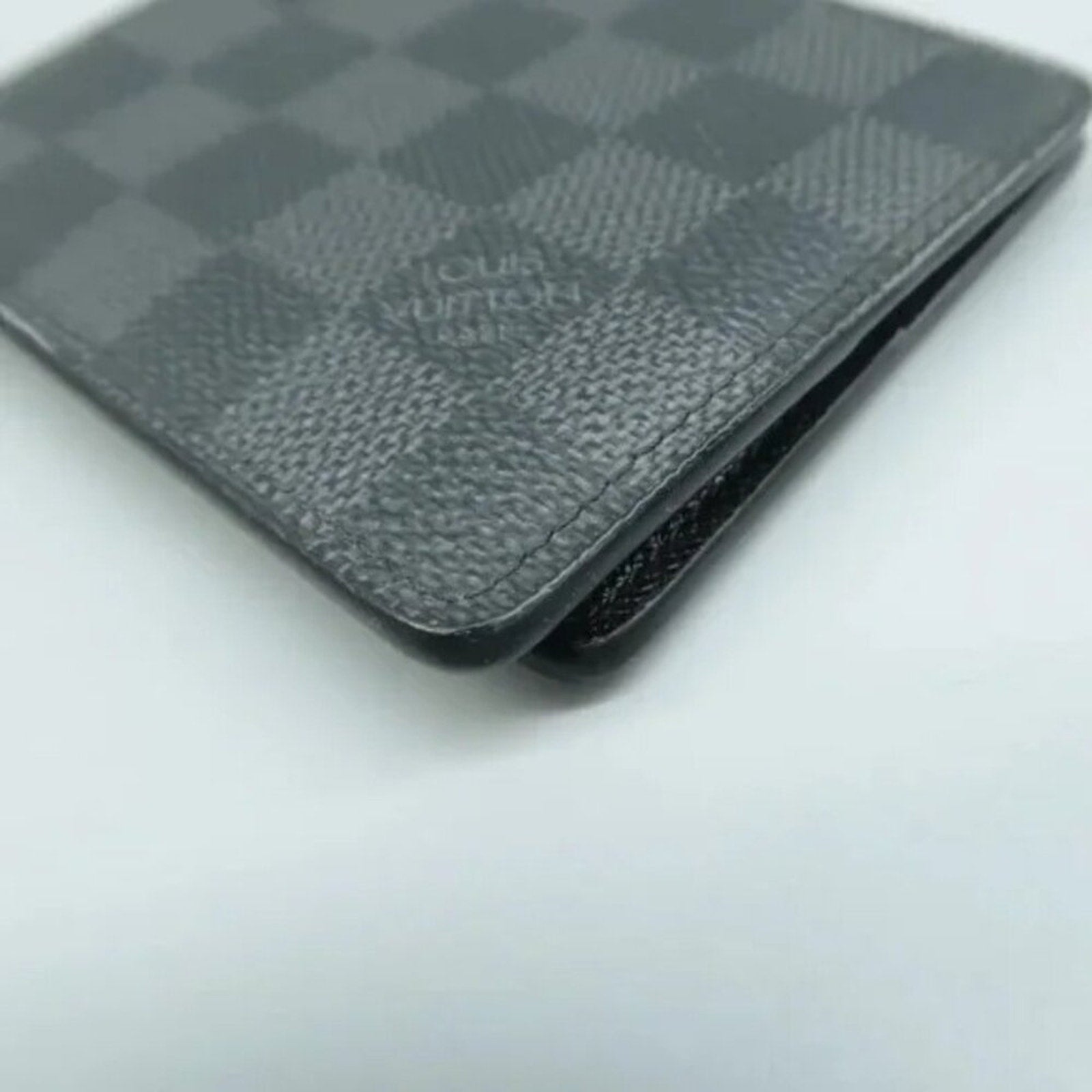 Louis Vuitton Black Damier Graphite Canvas Wallet
